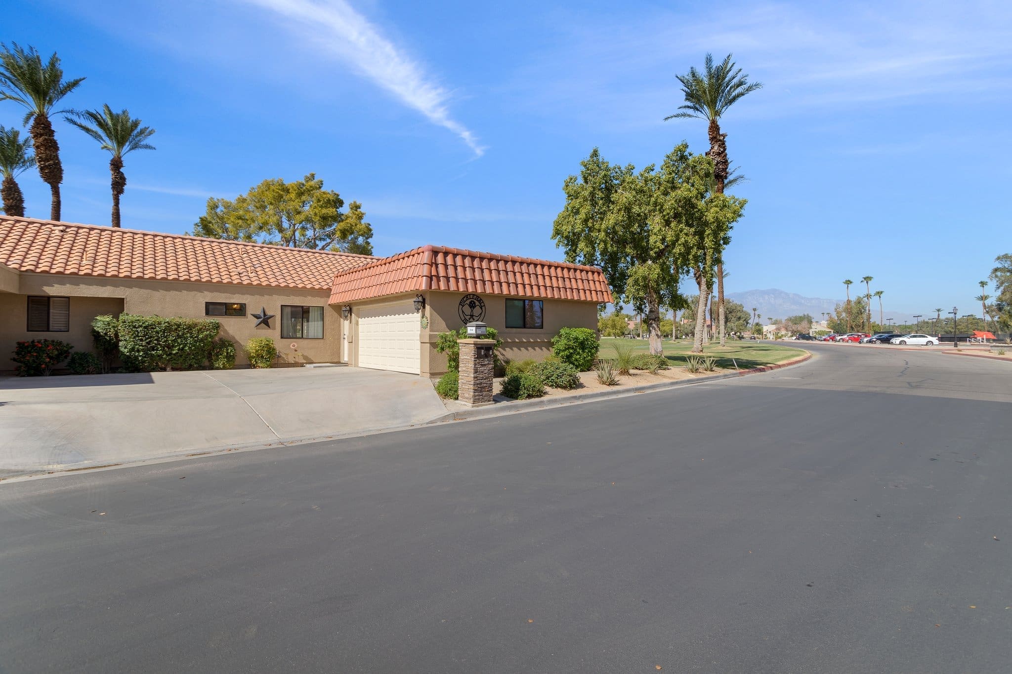 Garage and parking onto the street at 41443 Inverness Way