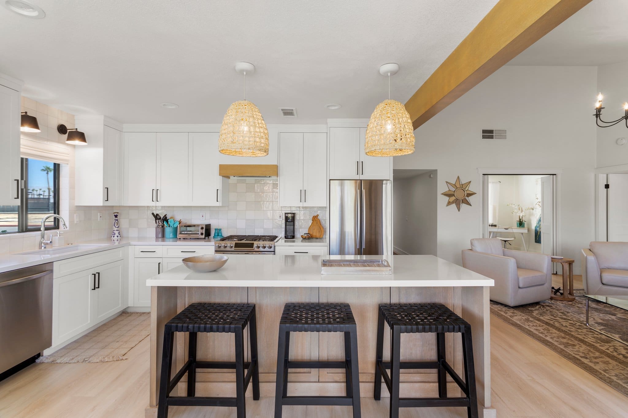 Dining area over looking the kitchen at 41443 Inverness Way