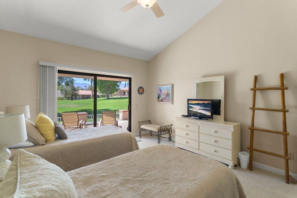 Guest bedroom featuring 2 beds at 40386 Pebble Beach