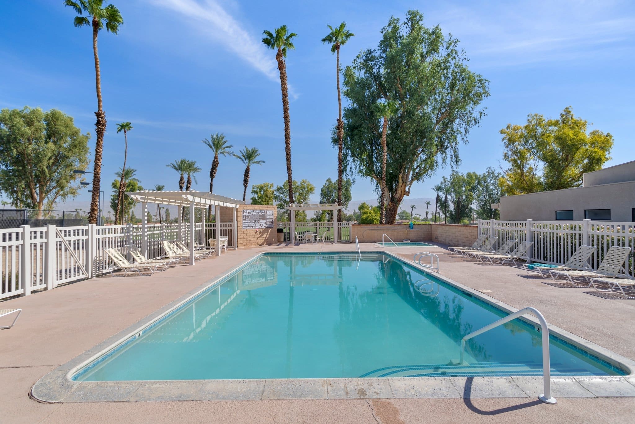 Pool area at 41443 Inverness Way