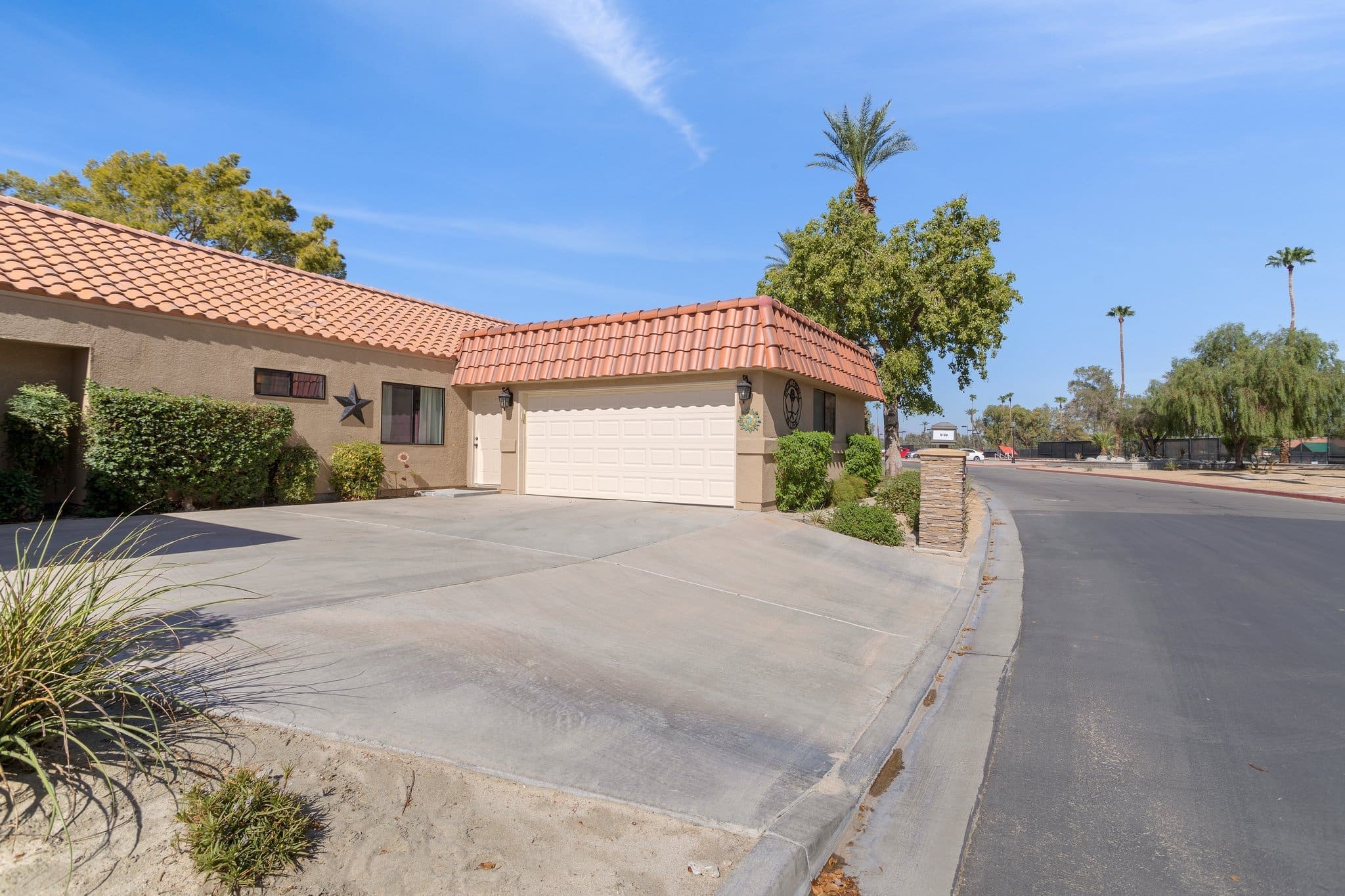 Exterior garage and parking area at 41443 Inverness Way