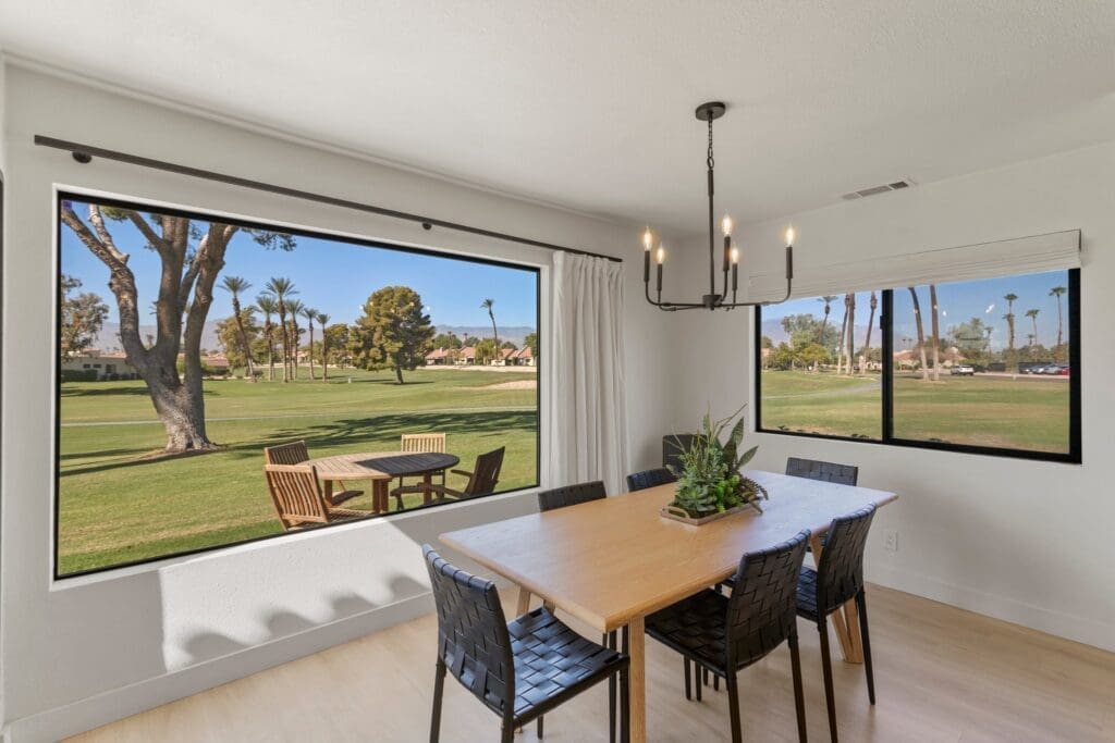 Bright open dining room area at 41443 Inverness Way