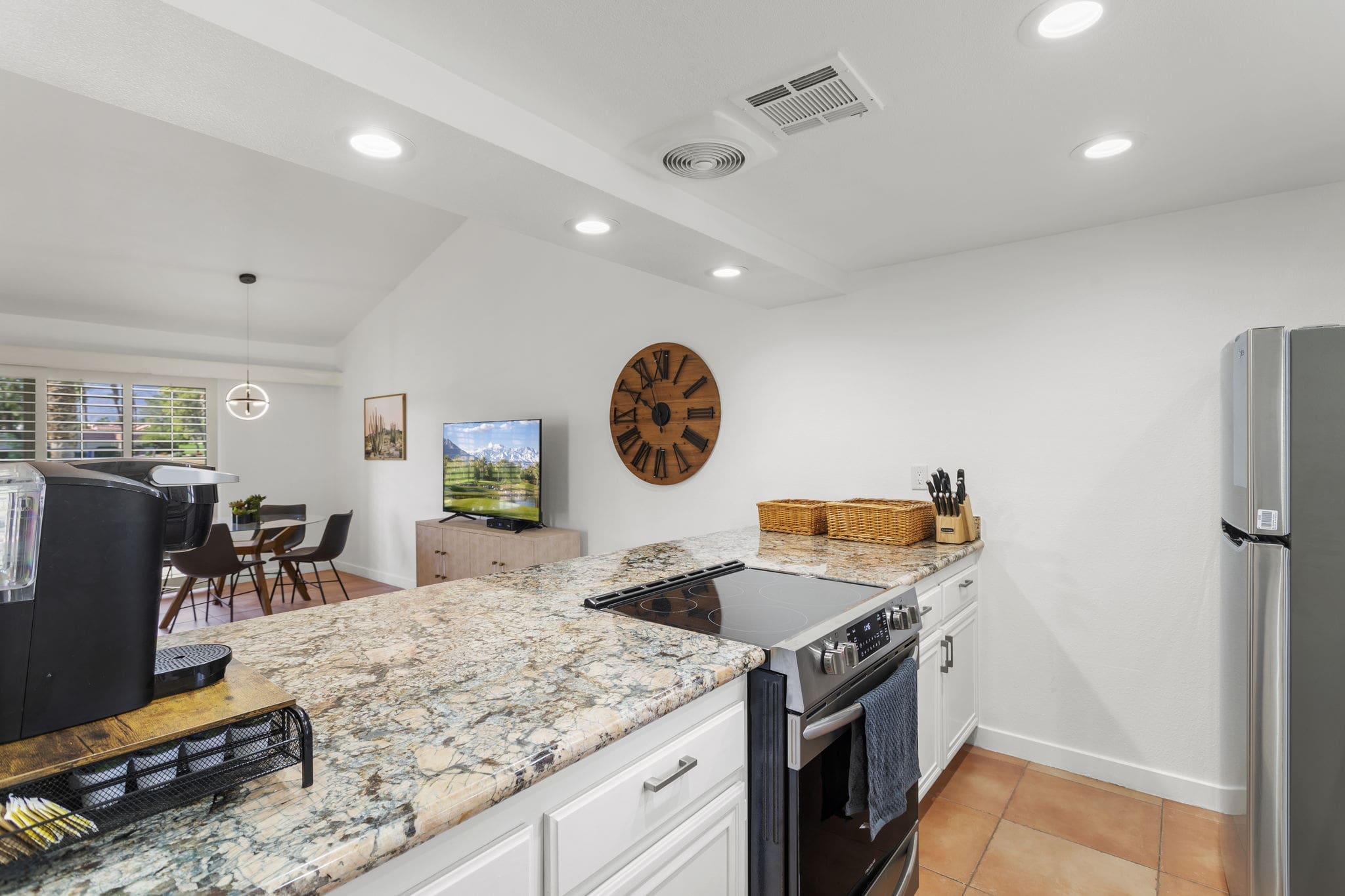 Interior view of kitchen area at 41447 Inverness Way
