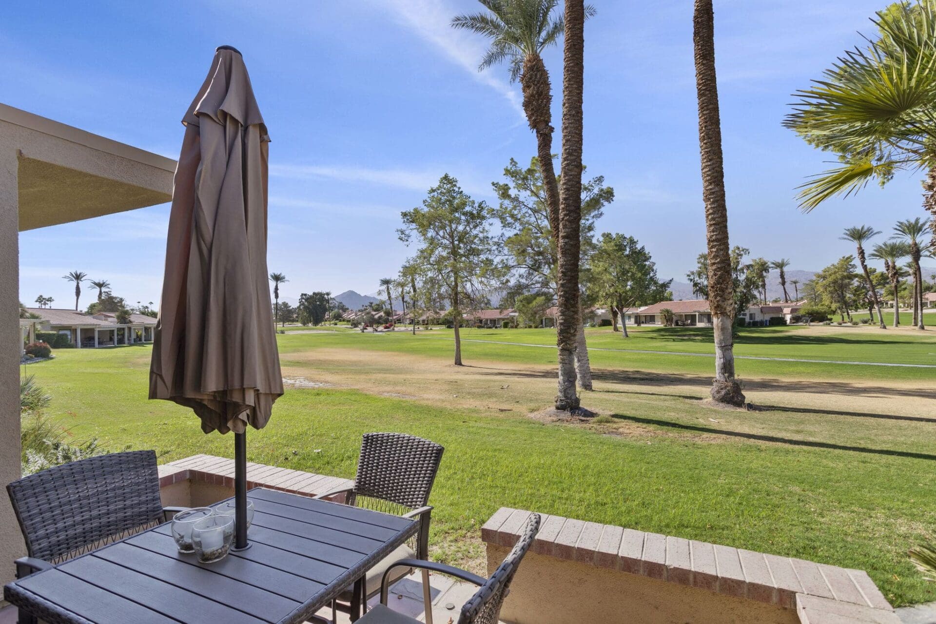 View from back patio at 41447 Inverness Way