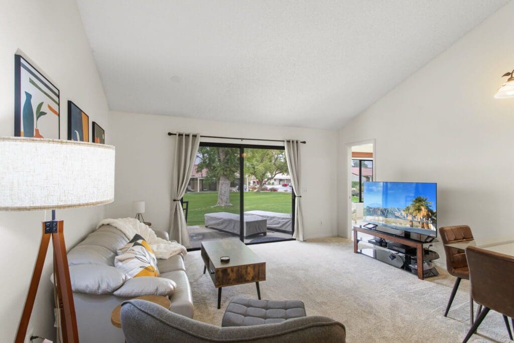 living room from left