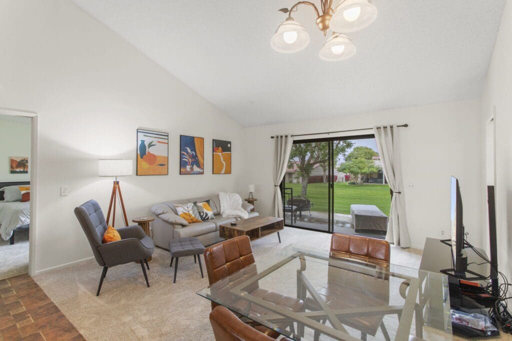 living room from right