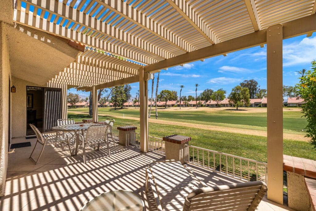 patio view