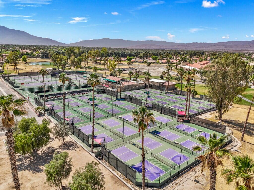 tennis courts