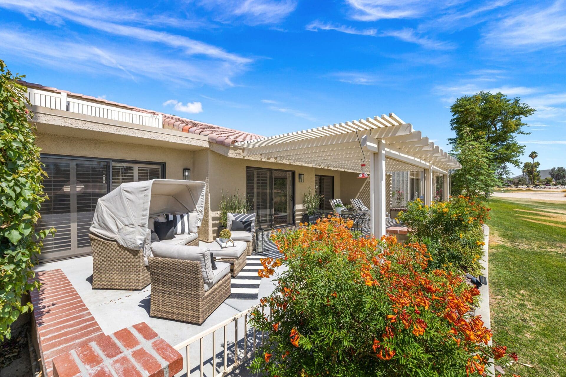 back patio side view