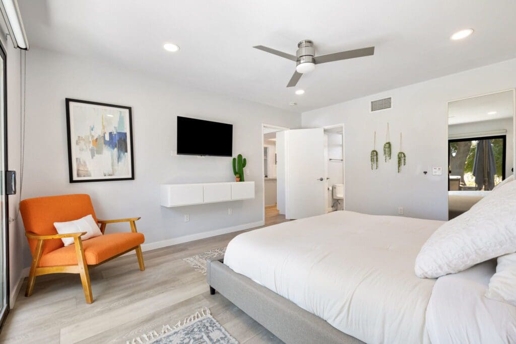 bedroom option 1 view to hall