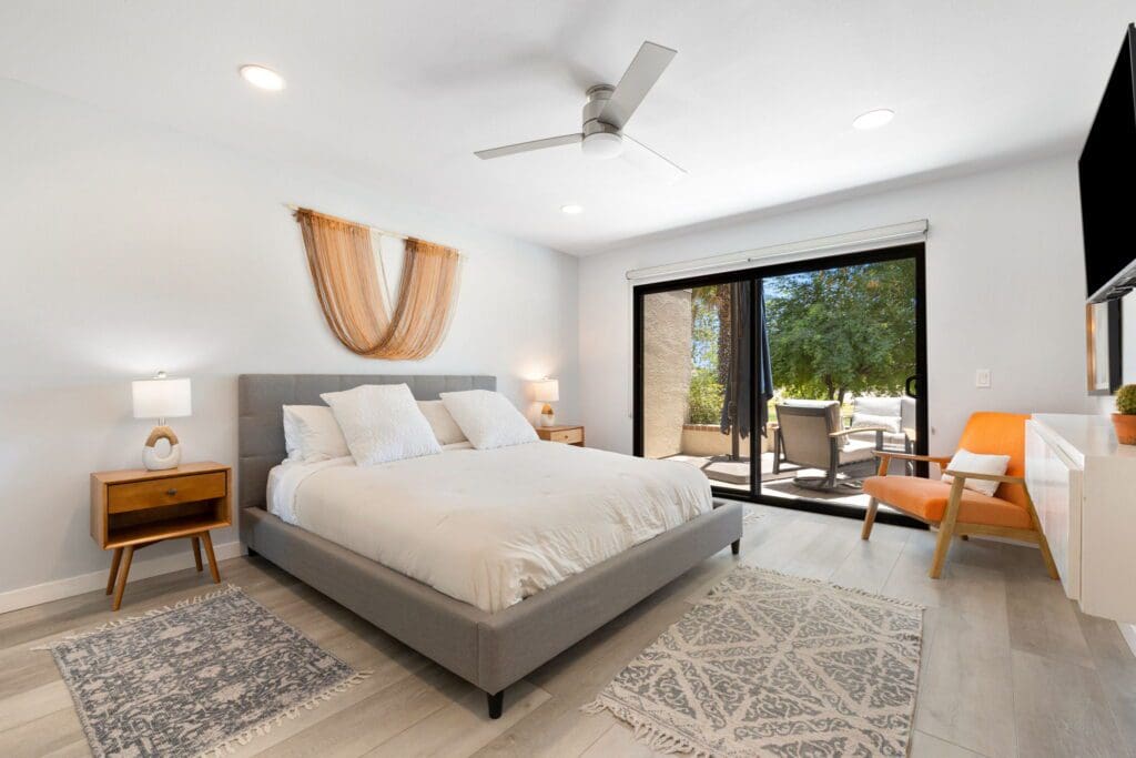 bedroom option 2 with sliding doors