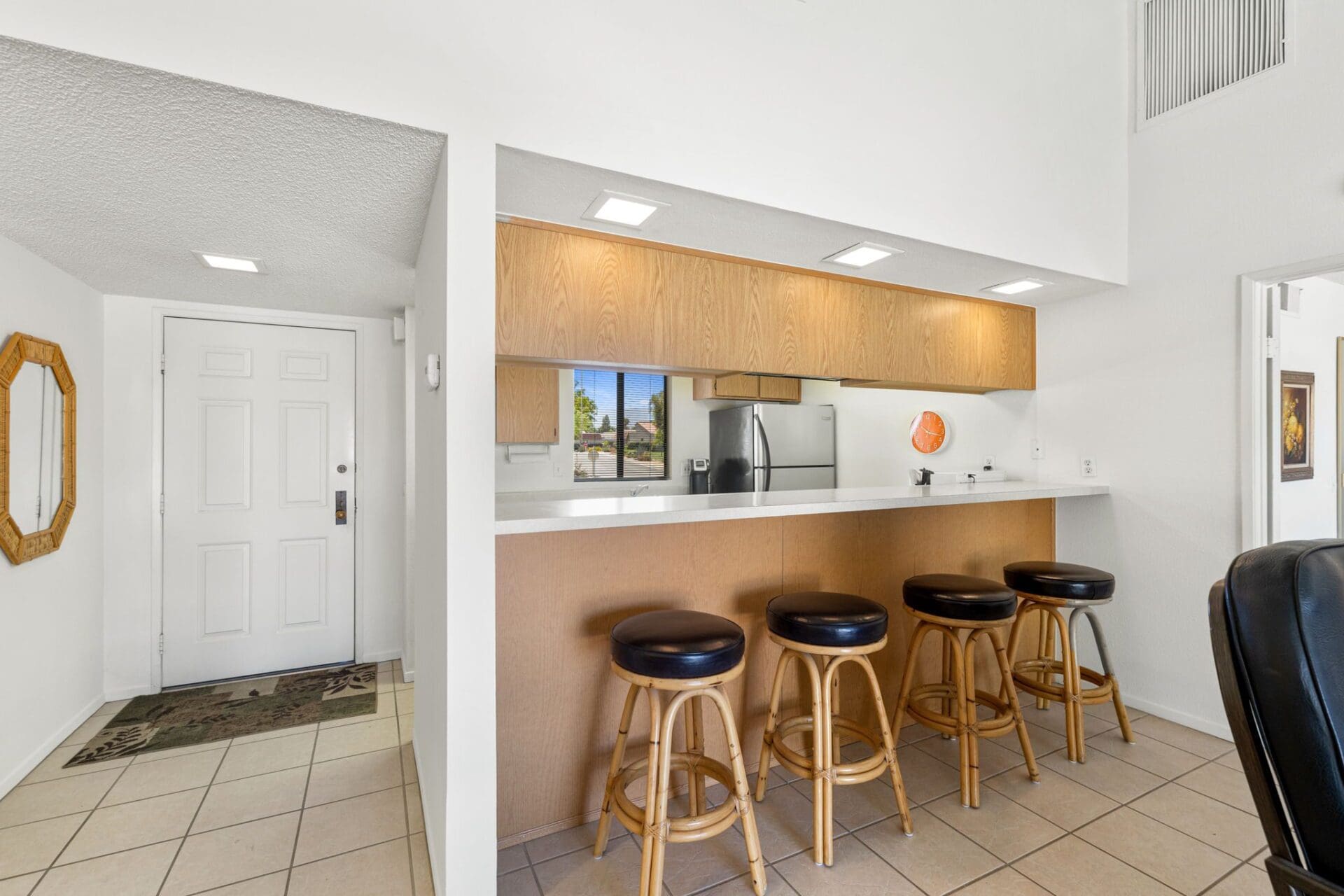 kitchen island with chairs