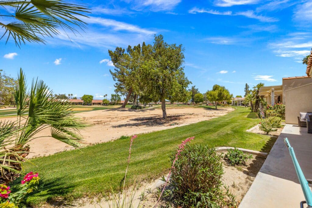 golf course view