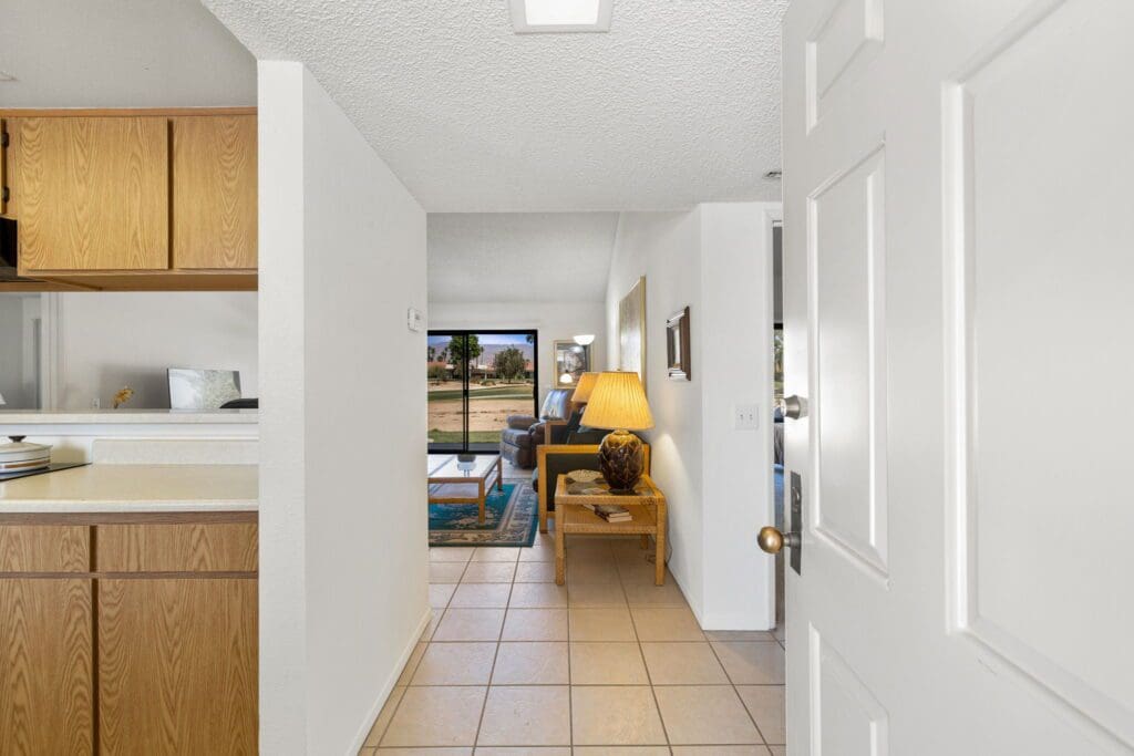 hallway to living room