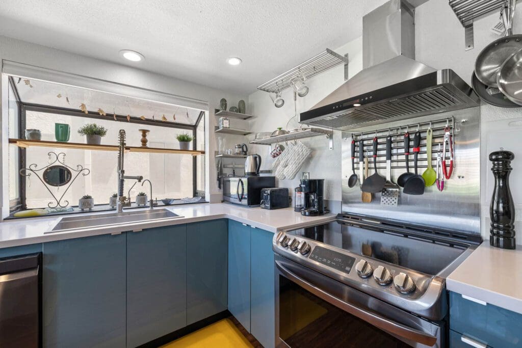 kitchen with stove
