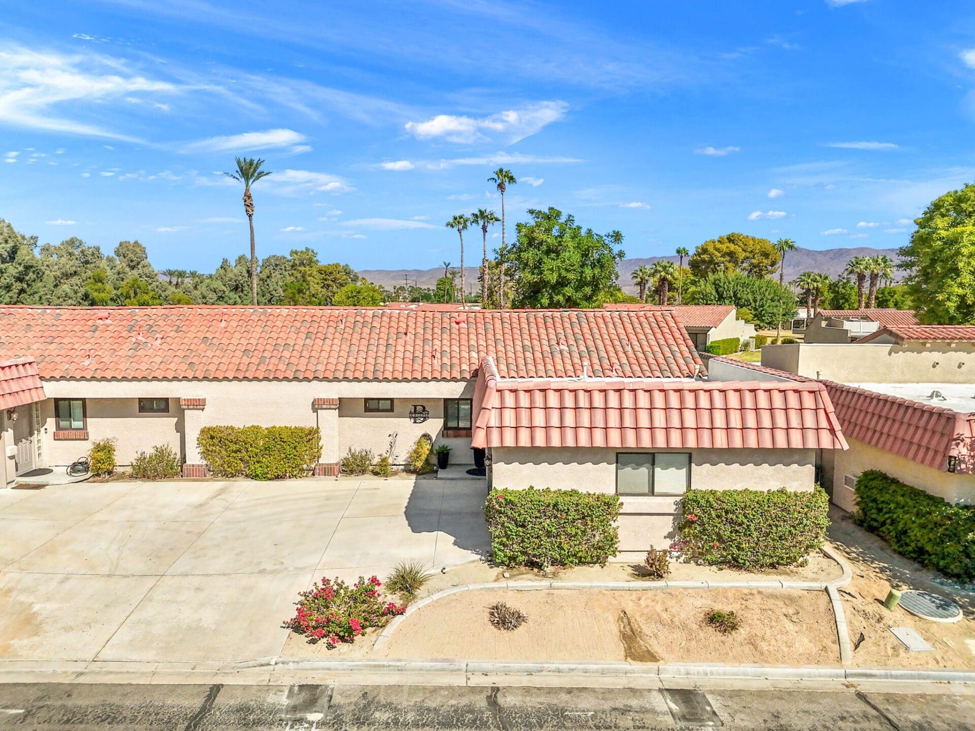 front view of residence