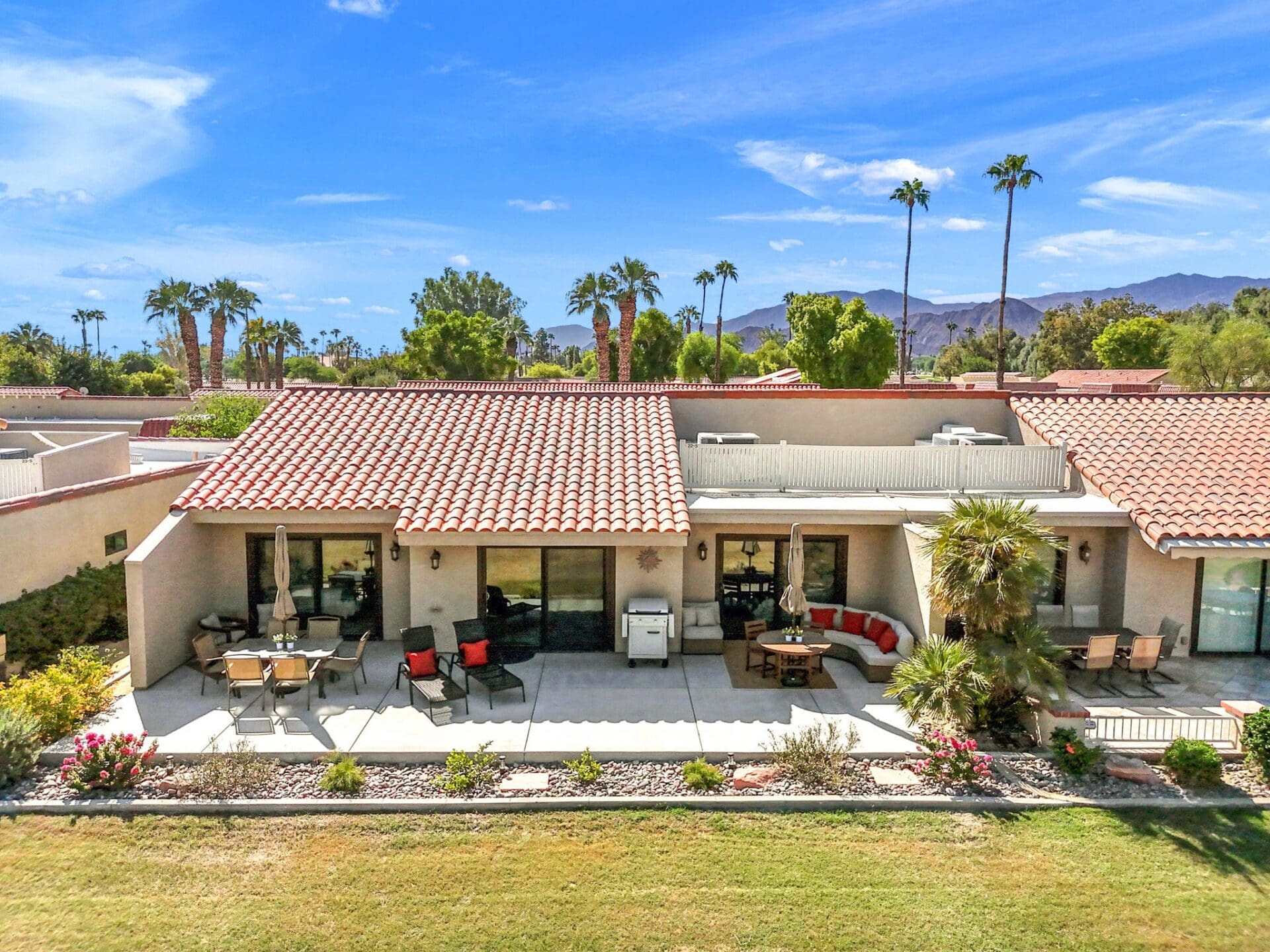 rear view of residence