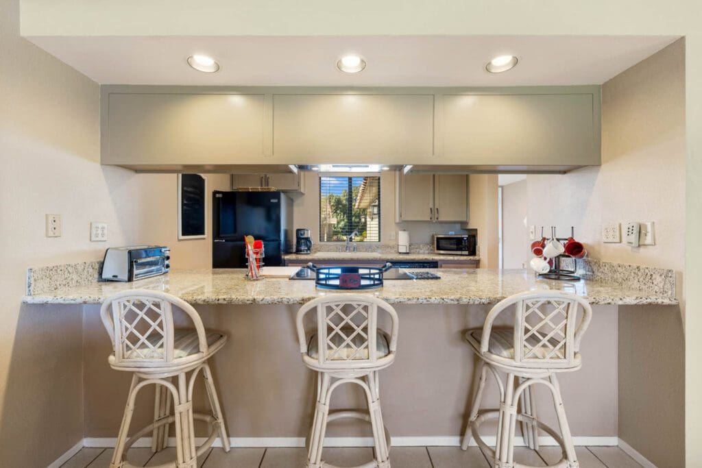 kitchen island front view