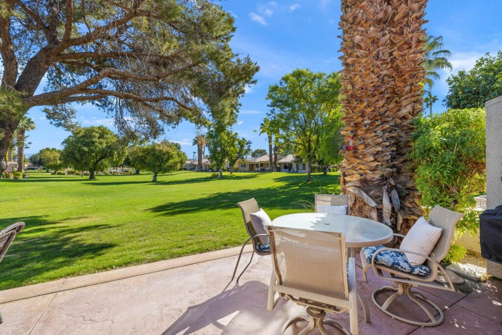 patio table and chairs