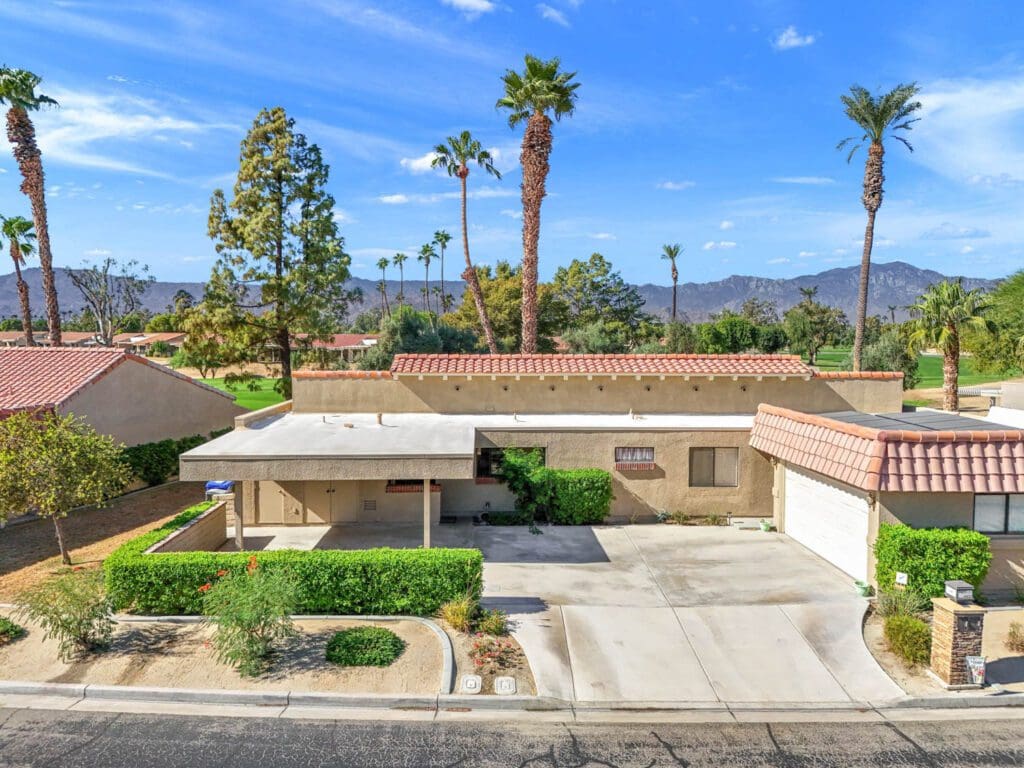 front view of residence