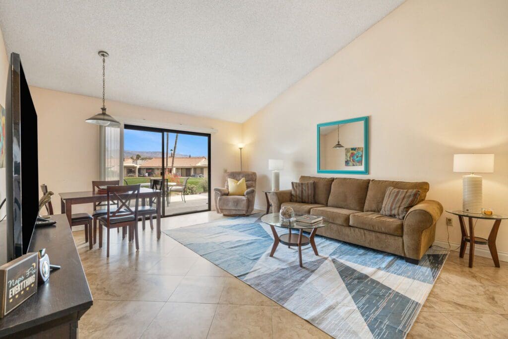 angled view to backyard