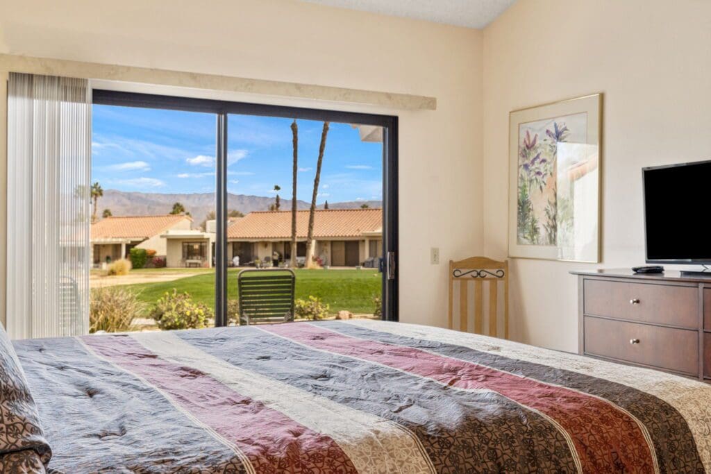 master bed backyard view