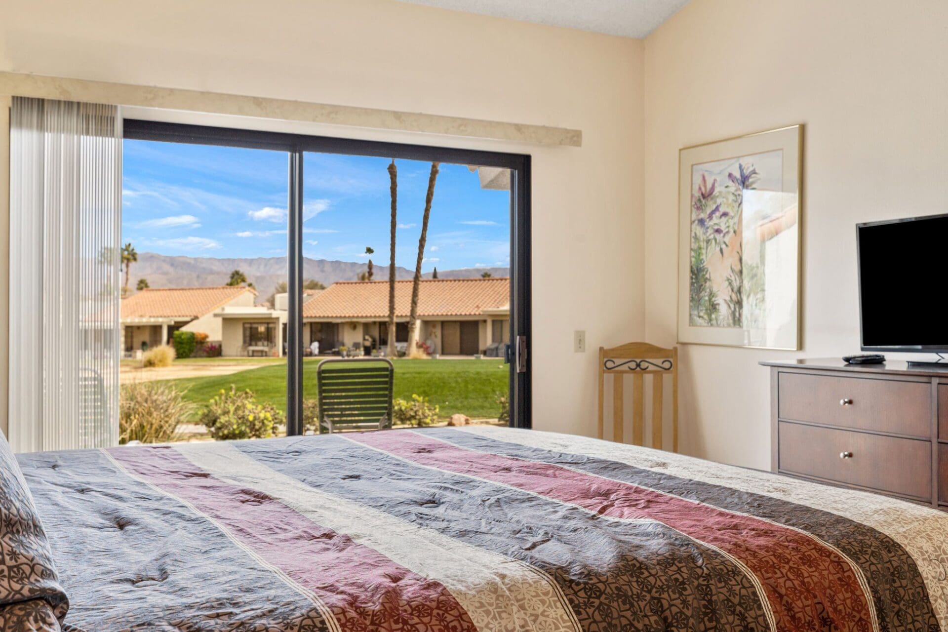 master bed backyard view