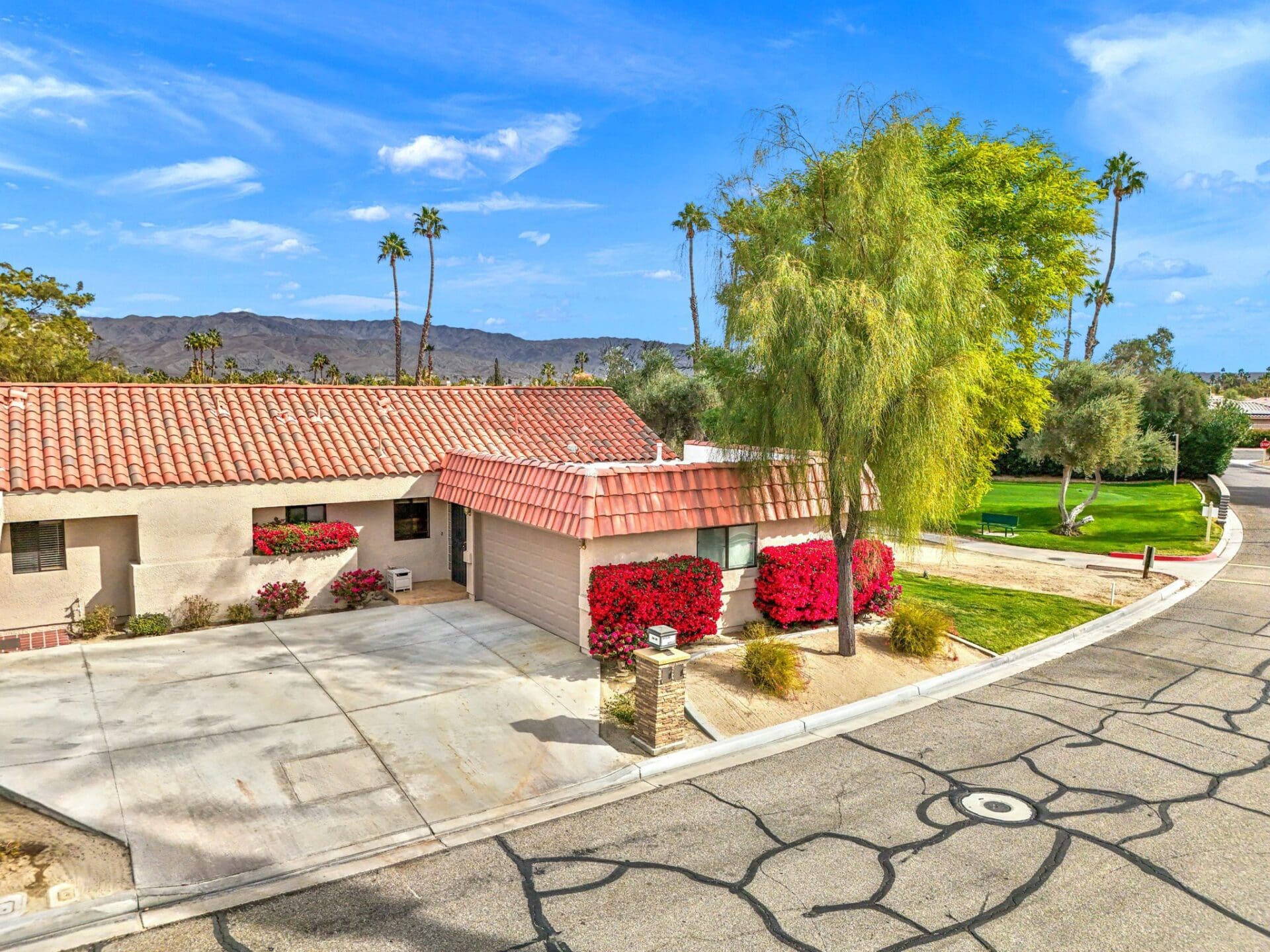 angled front exterior