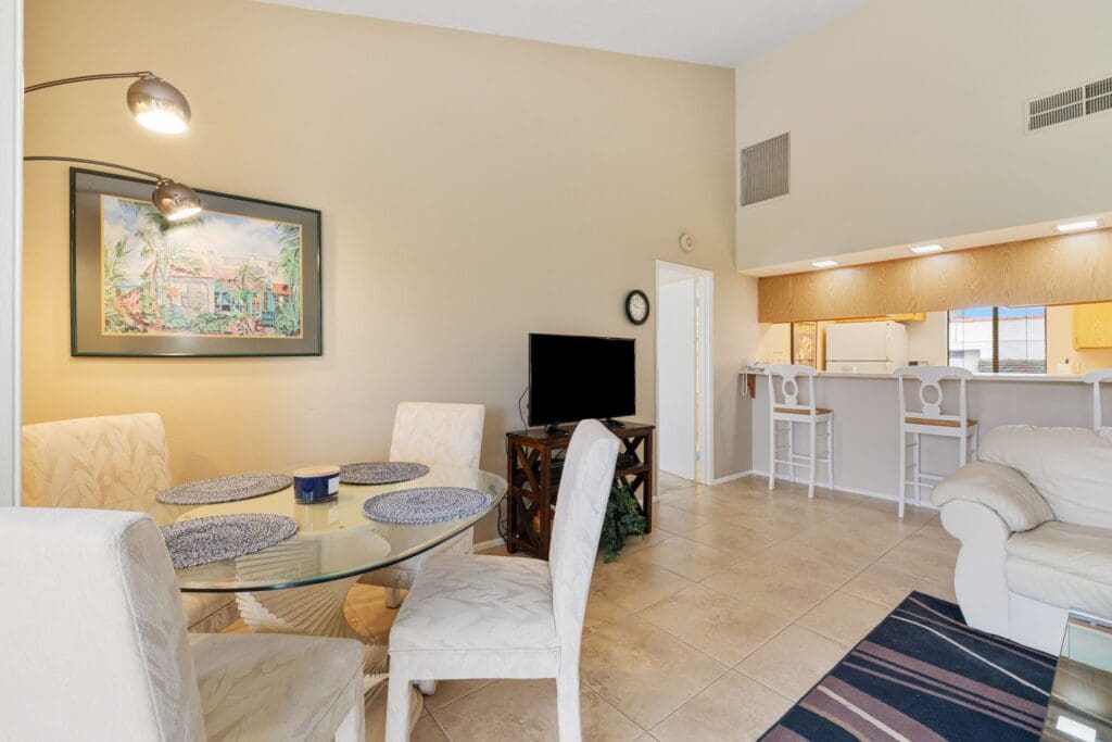 living room dining table