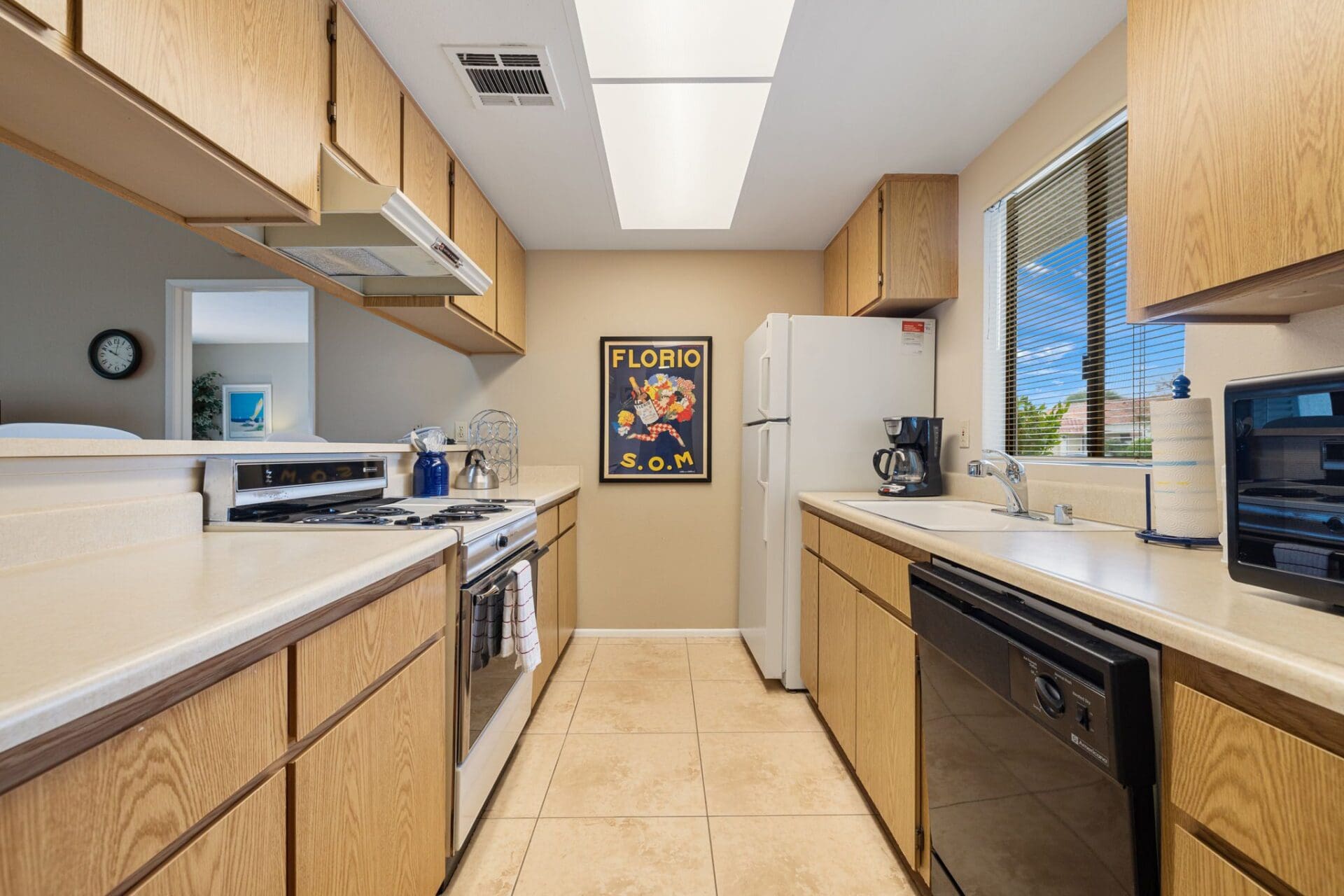 kitchen and cabinets