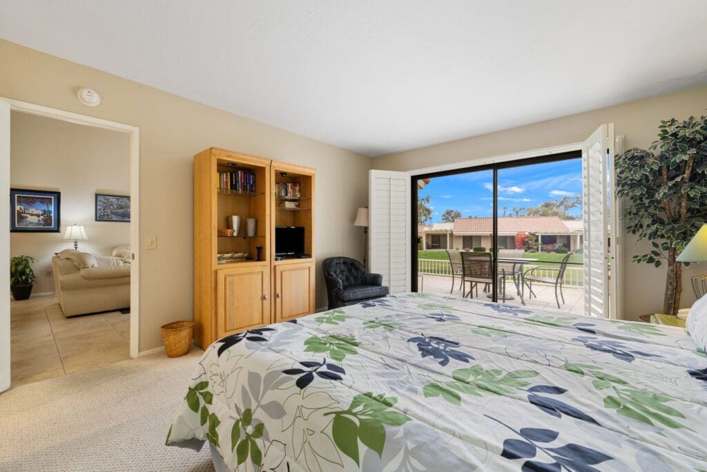 bedroom 2 backyard view