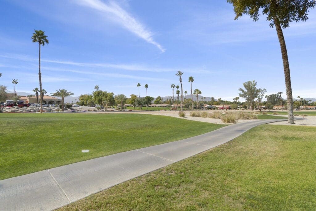 golf course view