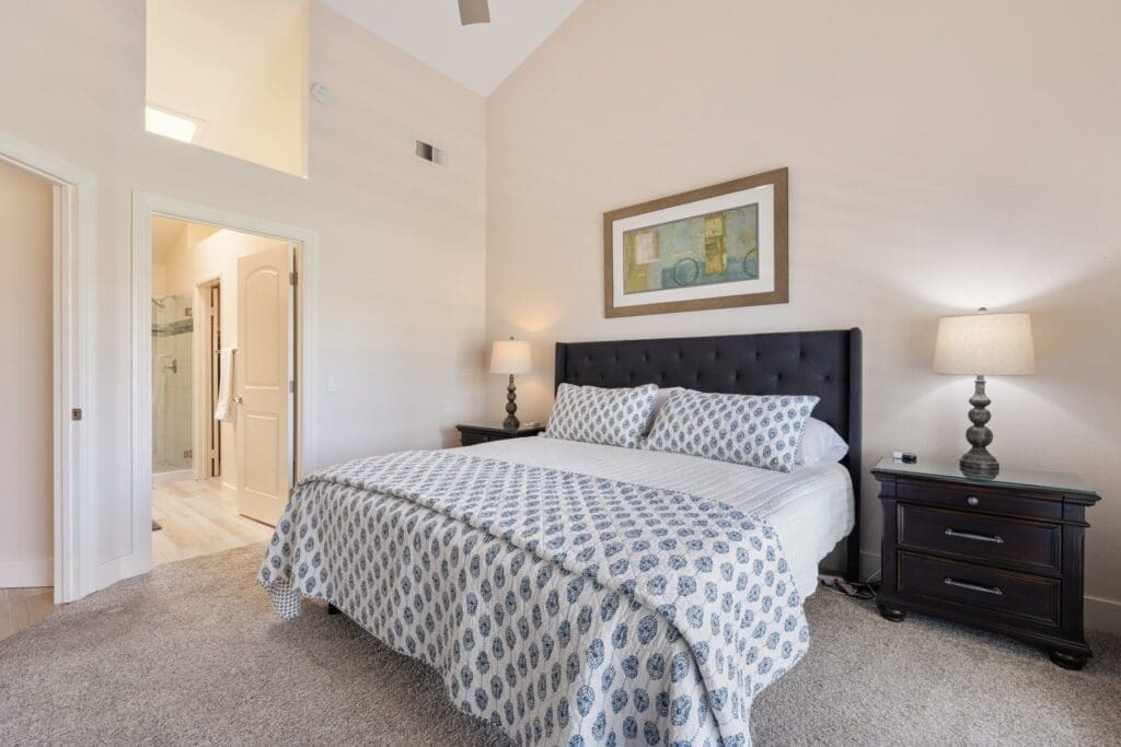 bedroom 2 view of bathroom door