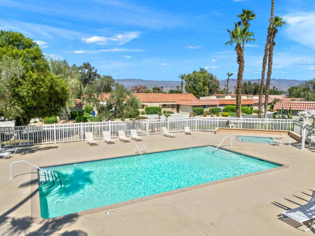 pool with view of community