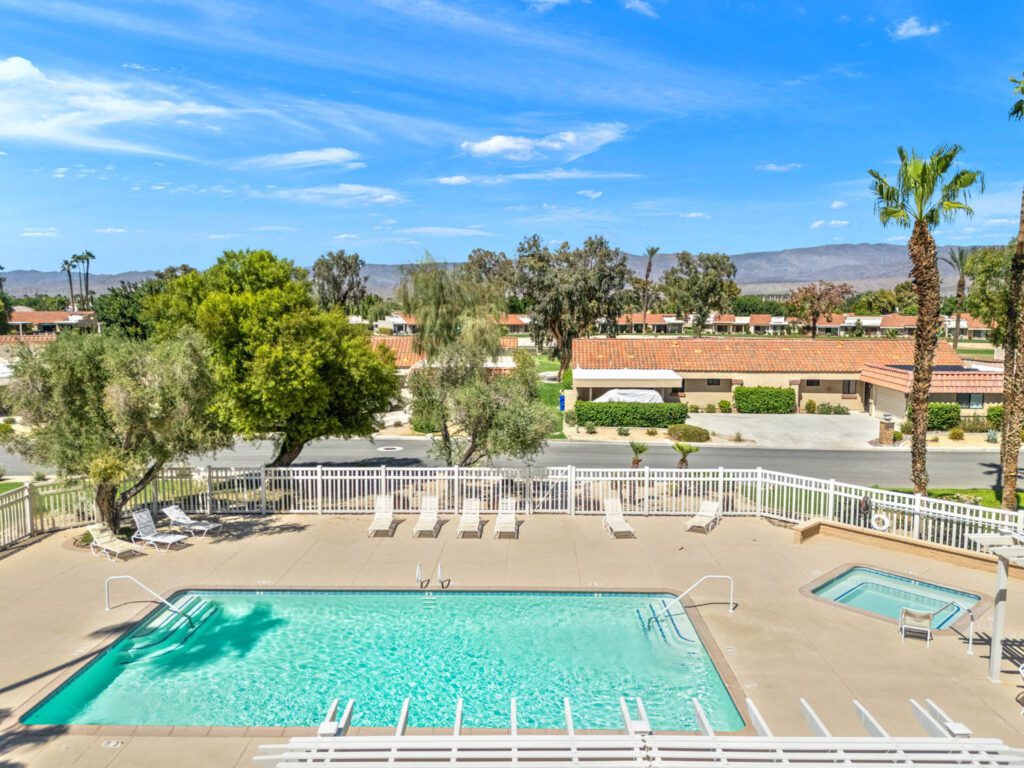 pool aerial