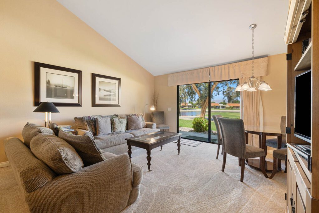 living room side view