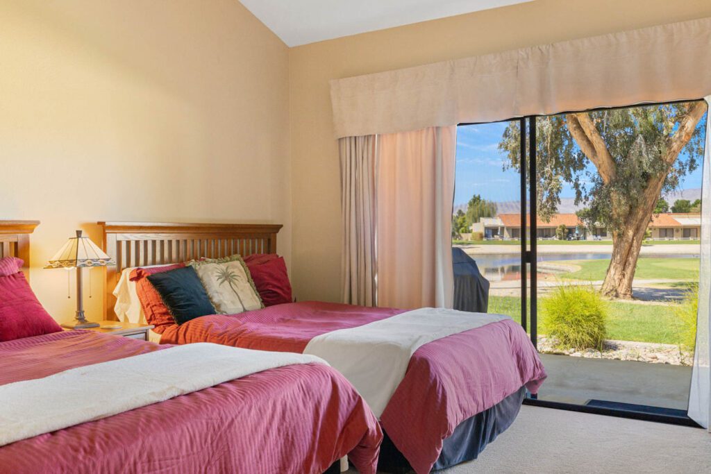 secondary bedroom slider doors