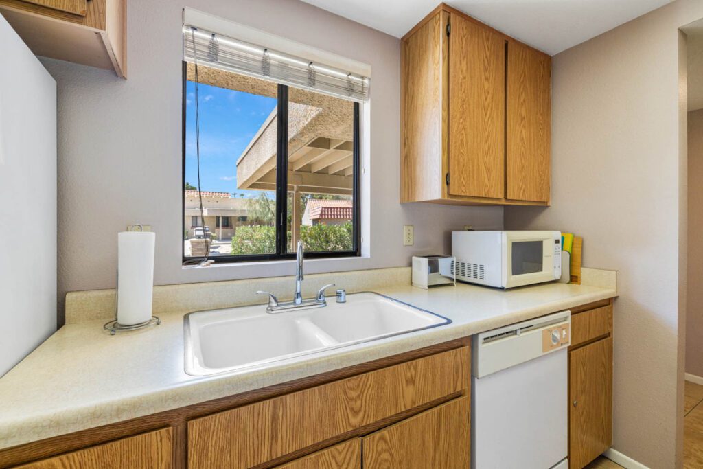 sink and dishwasher