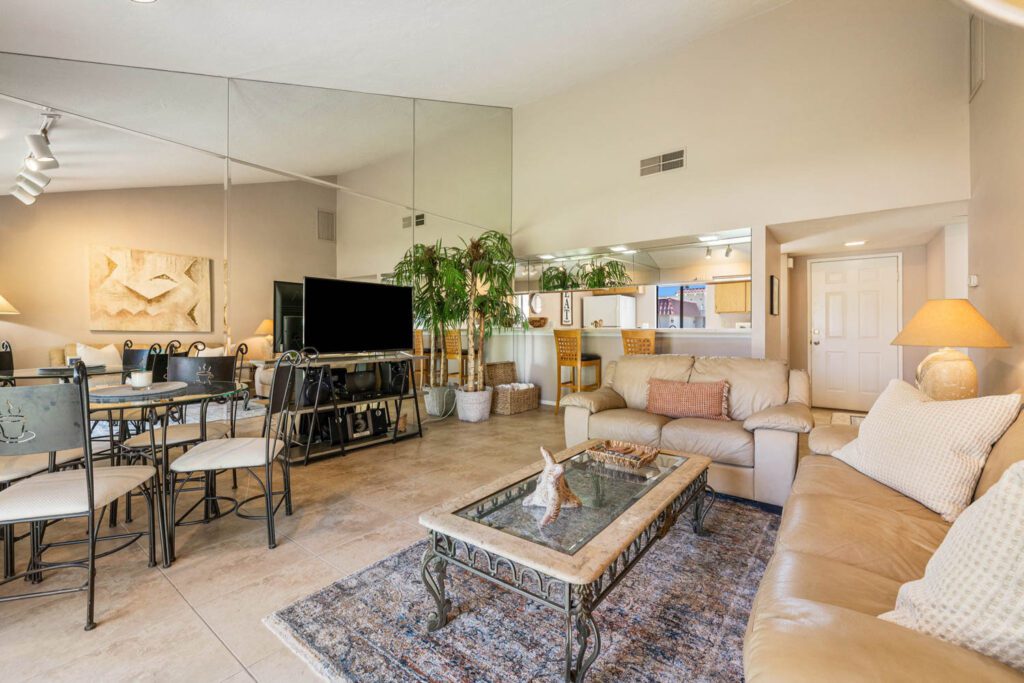 living area view