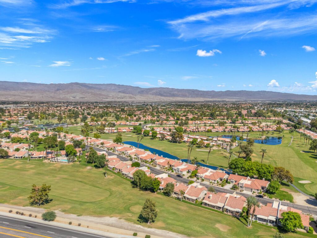 view of homes and water