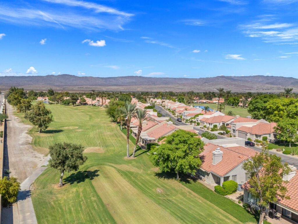 view of green and palm residences