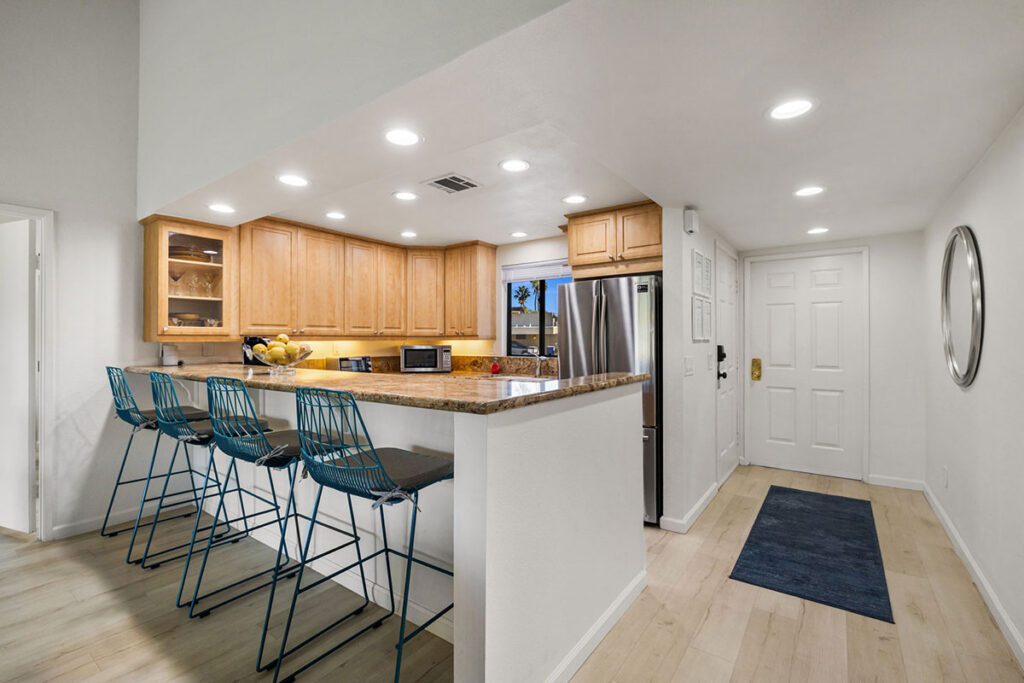 kitchen and entry