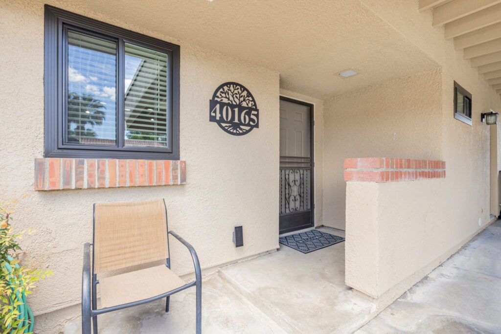 40165 Baltusrol Rental Property Entrance