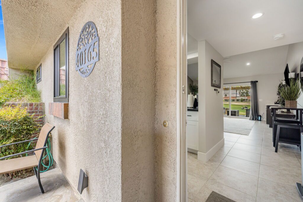 40165 Baltusrol Rental Property Entrance